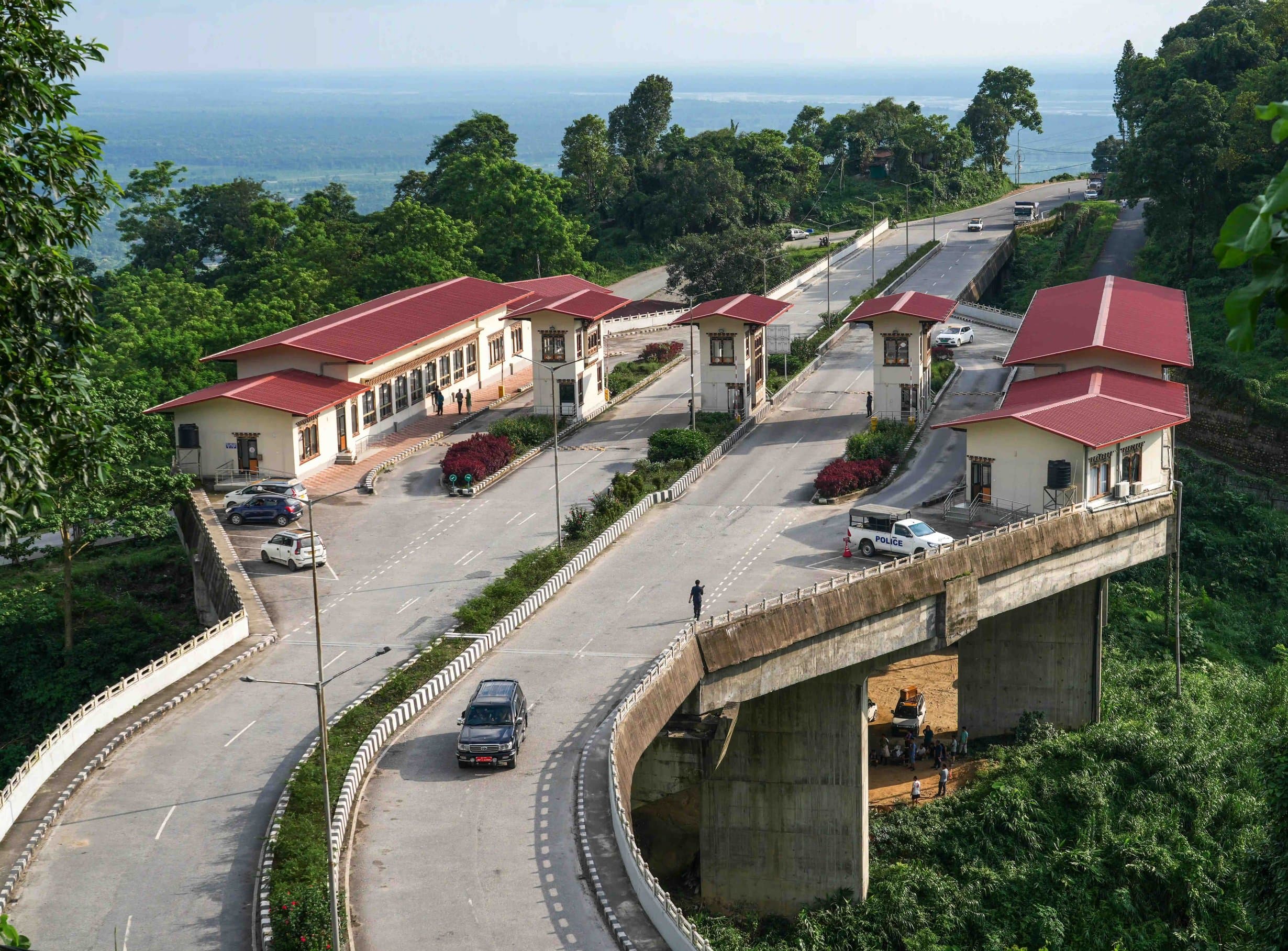 Rinchending 250m four-lane RCC flyover
